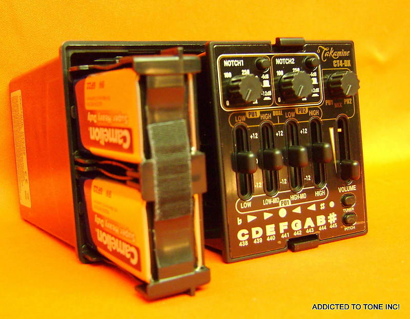 Takamine CT4-DX Dual Parametric Acoustic Guitar Preamp with