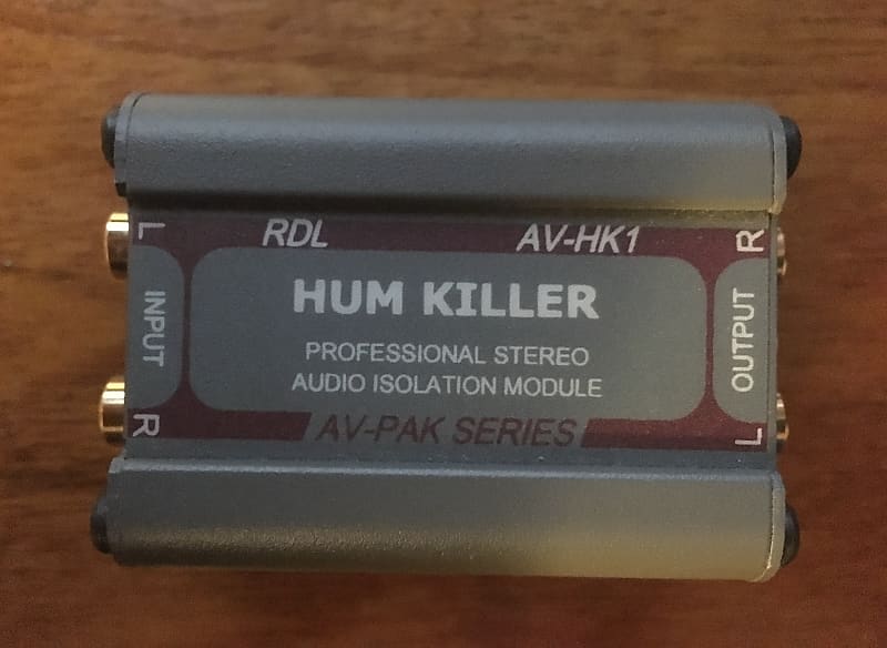 Radio Design Labs AV-HK1 “HUM KILLER” Stereo Audio Isolation Transformer image 1