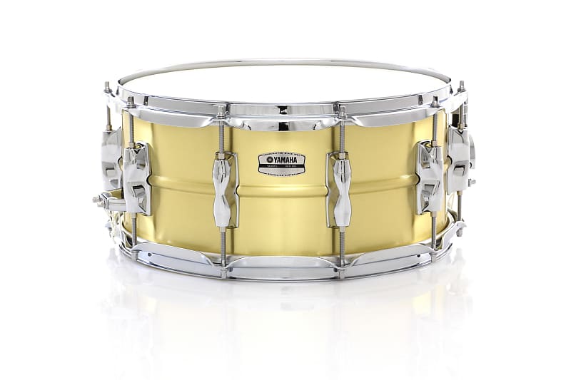 Yamaha 6.5 x 14-Inch Recording Custom Brass Snare Drum image 1