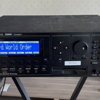 Kurzweil K2000R Rackmount Digital Workstation Sound Module 1990s - Black