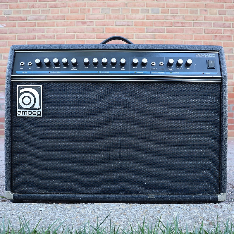 Ampeg SS140C 1988 Black Reverb