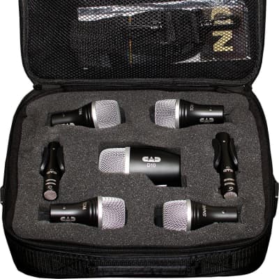 CAD 7-piece Drum Microphone Pack - (3) D29, (2) C9, D19,& D10 image 1