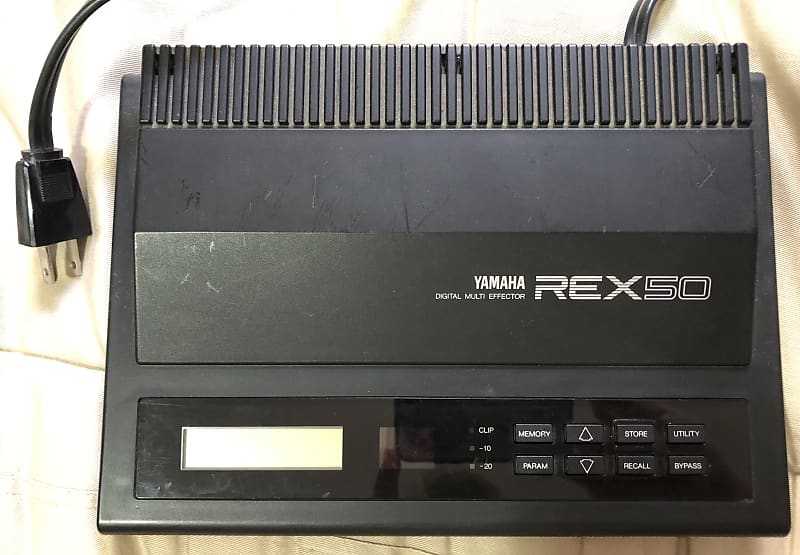 Yamaha REX50 with manual for repair, My Bloody Valentine reverse & gated  reverb