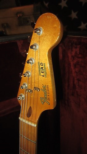 Vintage 1981 Fender Lead 1 Electric Guitar w/ Original Hard