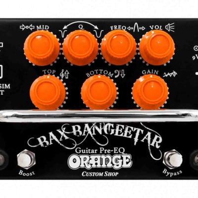 Orange BAX Bangeetar Guitar PRE-EQ Overdrive Distortion Boost