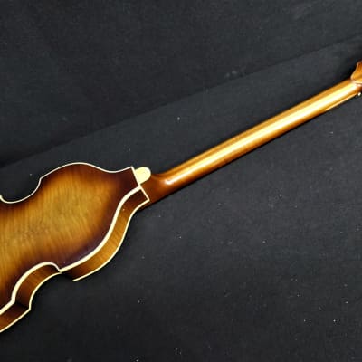 Hofner German Aged Relic Left Handed CAVERN H500/1-61-RLC-0 '61 Violin Bass Vintage Look CUSTOM Revolution Paul M Conversion 2021 image 17