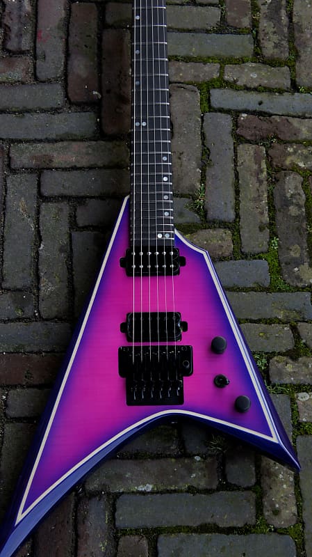 Ormsby Metal V 6 Flame Top Exotic Floyd Equipped - Dragonburst image 1
