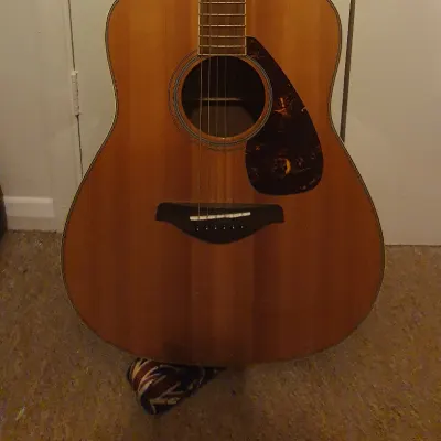 Yamaha FG720S Dreadnought Acoustic Guitar Natural for sale