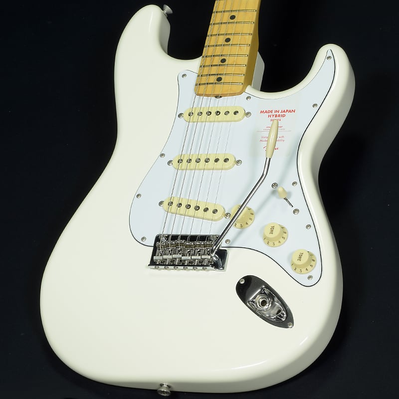 FENDER Made in Japan Hybrid 50s Stratocaster Vintage White (S/N:MIJ  JD19008854) [02/14]