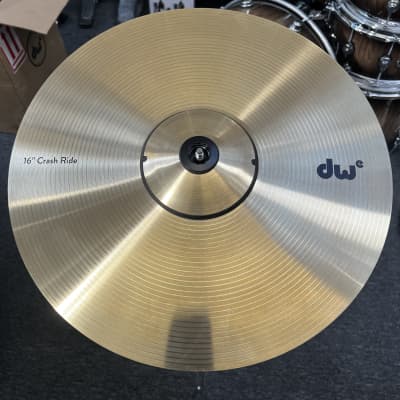 DW DWe 5pc with Cymbals - Candy Black Burst Over Curly Maple image 5