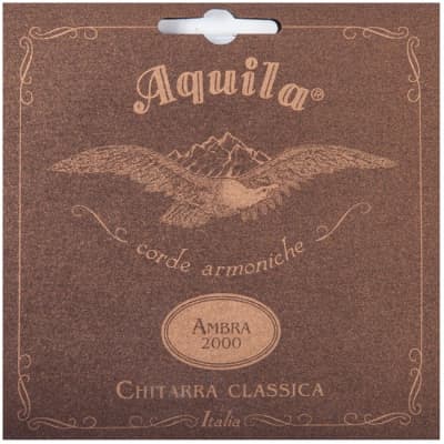 AQUILA 108C Ambra 2000 Classical Strings Normal Saiten für Konzertgitarre for sale