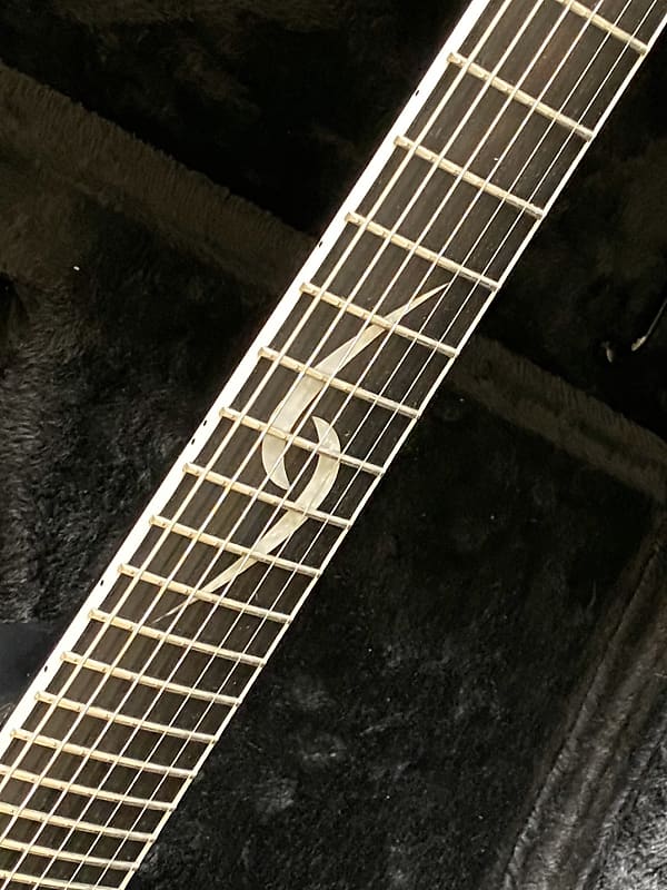 Rare ESP E-II Jesse Liu “Katana” Signature Silverburst Arrow