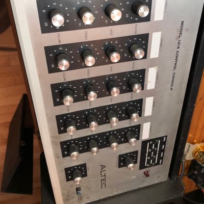 altec 1214 7 channel  spring reverb mixer image 2