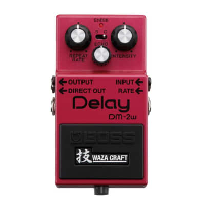 BOSS DM-2W Delay(技クラフト） Boss DM-2W Waza Craft Delay Pedal | Reverb Canada