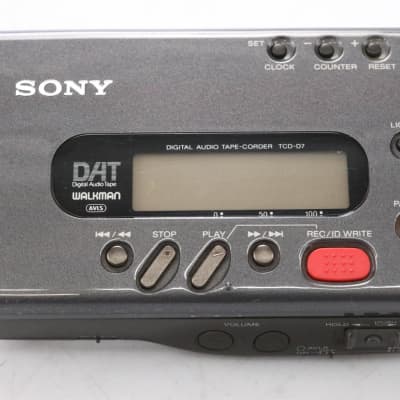 Sony Walkman TCD-D7 DAT Recorder w/ 15 Quantegy Tapes Dennis