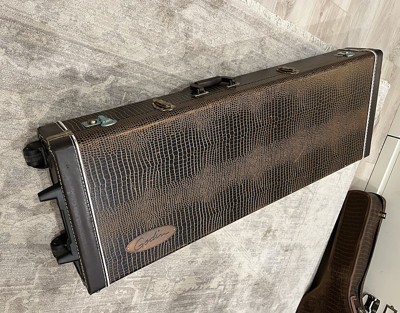 Godin case Godin Alligator Electric Guitar Flight Case With Reverb