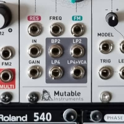 Mutable instruments Ripples - Eurorack Module on ModularGrid