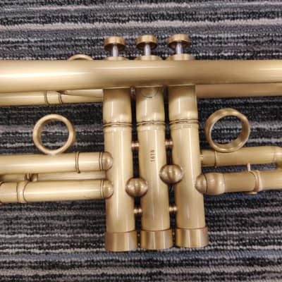 Phaeton Las Vegas Brushed Brass Trumpet image 5