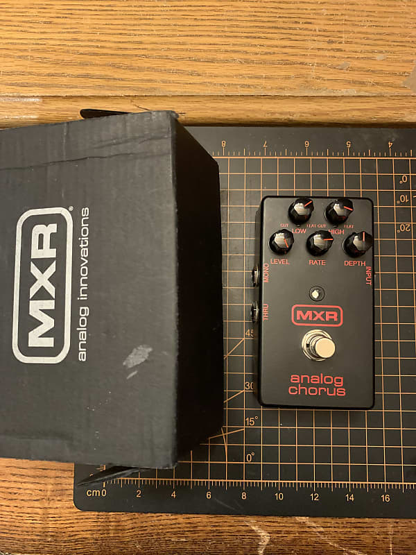 MXR M234 Limited Edition Analog Chorus 2010s - Black/Red | Reverb