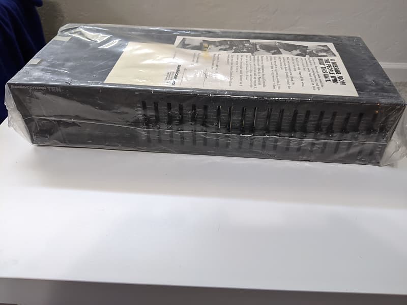 Audiocontrol Audiocontrol Two Ten K14342 equalizer 1980-1995 Black - with original paperwork  			