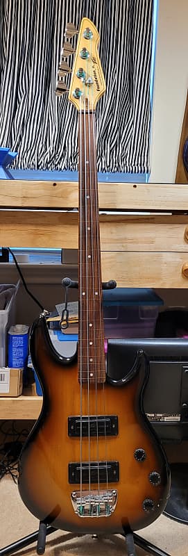 Vintage 1987 Peavey Foundation Fl Fretless Bass Usa Reverb 0858