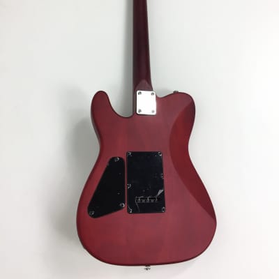 Kapok KATLSRD Thinline Merlot Red HTL Electric Guitar, Coil Split Humbuckers image 6