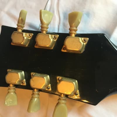 Vintage 1970s Ibanez-Greco Les Paul & SG Custom Tulip-Gold Tuners Set image 3