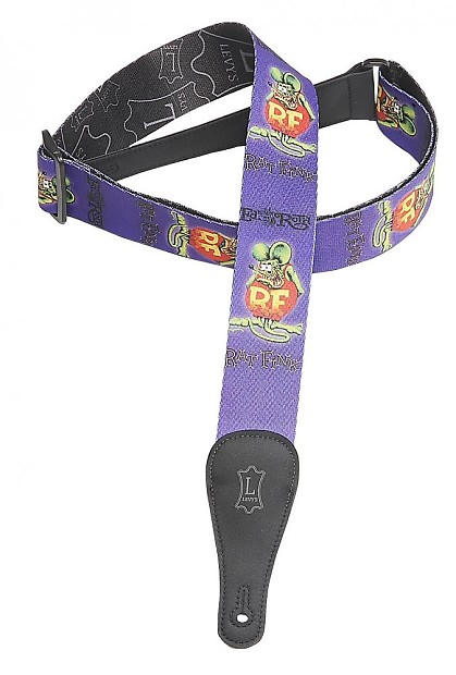 Rat fink outlet guitar strap