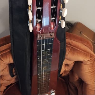 Artisan Lap Steel Guitar - Red Sparkle image 5
