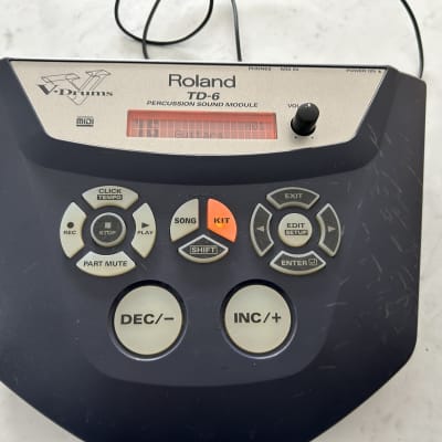 Roland TD-6V Drum Sound Module 2003 - 2008 - Black