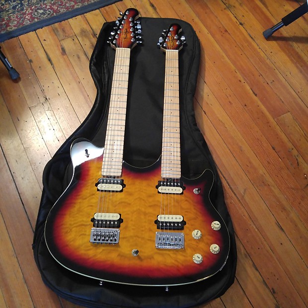 Olp double sales neck guitar