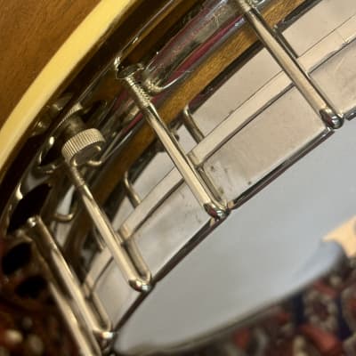 Used Mahogany/Rosewood Gibson RB-3 Professional Copy Parts Banjo with hardshell case image 19
