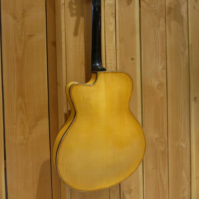 Jacobacci Royale '60s Natural Vintage French Archtop image 7