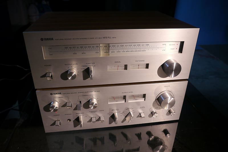 Yamaha CA-610 and CT-610 Combo  			