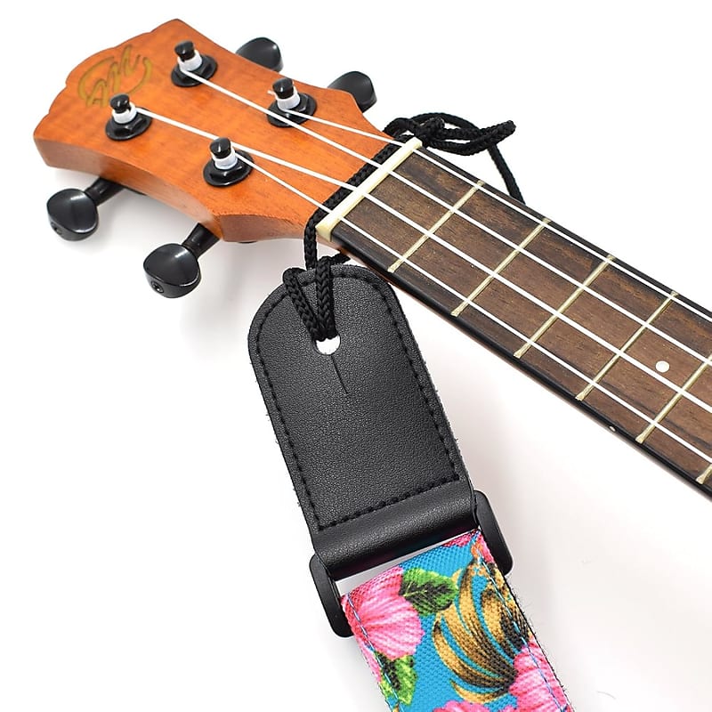 Clip On Ukulele Strap,Adjustable J Hook Neck Strap in Various