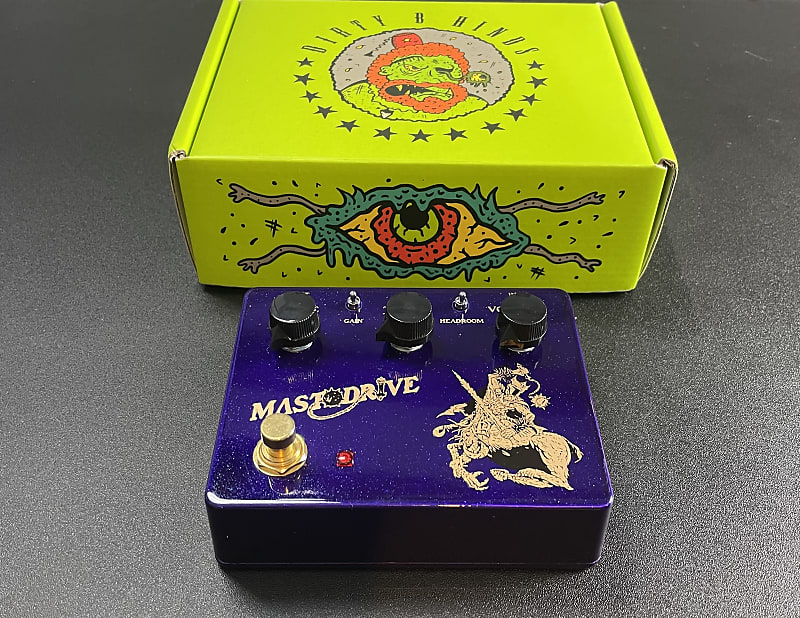 Dirty B Hinds Mastodrive 2022 Glittery Purple EXTREMELY RARE! | Reverb