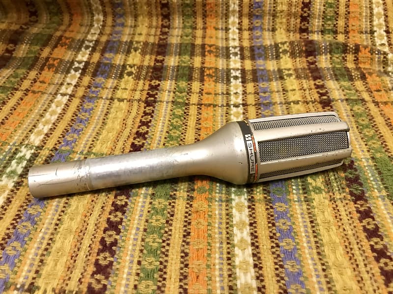 Vintage Shure SM59 ‘70s-era Dynamic Microphone (flat SM57) image 1