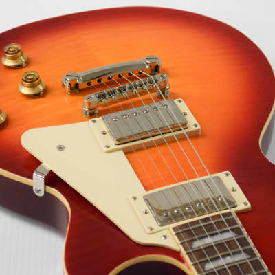 Epiphone Limited Edition 1959 Les Paul Standard Electric Guitar - Aged Dark Cherry Burst image 5