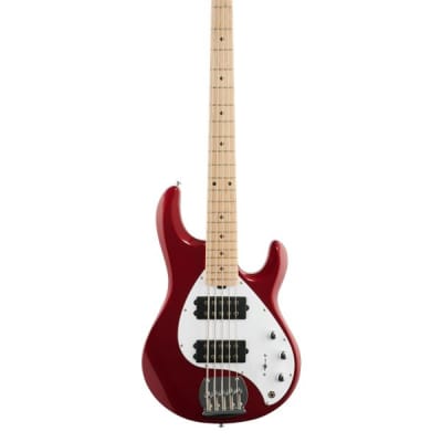 Sterling StingRay SR5HH Bass Candy Apple Red image 2