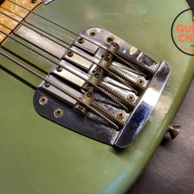 1967 Fender Mustang Bass Daphne Blue image 16