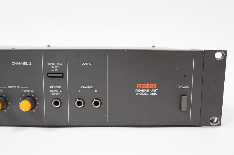 SALE Ends Sep 3] FOSTEX MODEL 3180 Rackmount Analog Stereo Spring