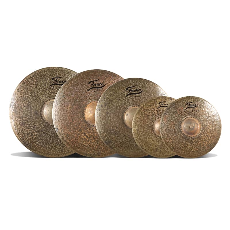 Fame Pure Cymbal Set1 (Hammered) Cymbal Set Reverb