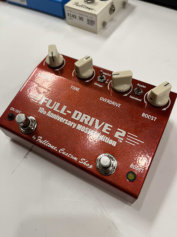 Fulltone Full-Drive 2 10th Anniversary MOSFET Overdrive | Reverb