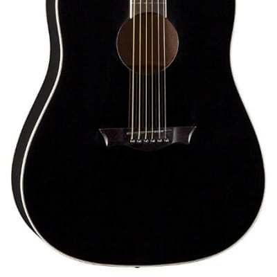 Dean AX D MAH CBK Dreadnought Size Mahogany Acoustic Guitar in Classic Black for sale