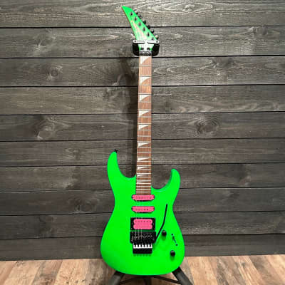 Jackson X Series Dinky DK3XR HSS Neon Green Electric Guitar image 12