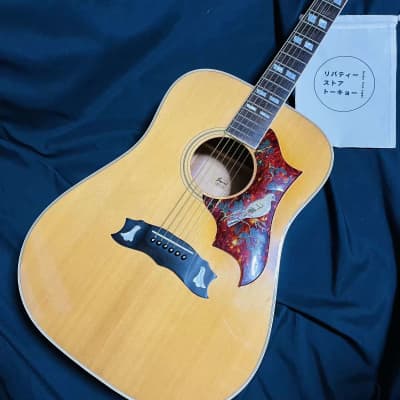 Jagard GB-350D DOVE Type Acoustic Guitar Hand Made in Japan Terada 1970s Vintage image 1