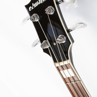 ESP Edwards 2019 E-AK Silver Sparkle Aki Signature Bass MINT US Seller Made In Japan MIJ image 8