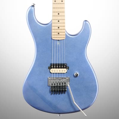 Kramer The 84 Chrome Floyd Rose Blue Metallic | Reverb