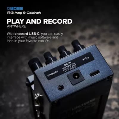 BOSS IR-2 Amp & Cabinet Guitar Amp Simulator Genuine product Brand New image 7