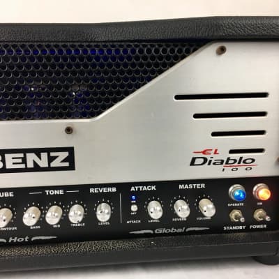 Genz Benz El Diablo 100 Electric Guitar Amplifier image 3
